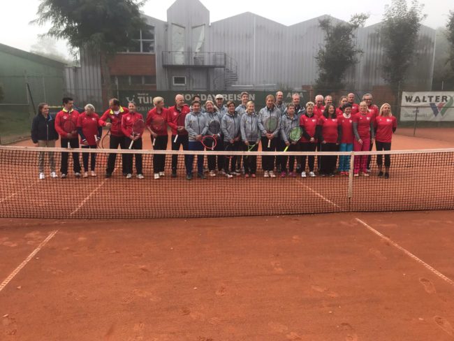Gruppenbild der Teilnehmer der dt. Mannschaftsmeisterschaften Verband
